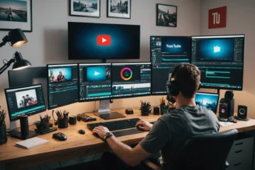 Création contenu commercial YouTube