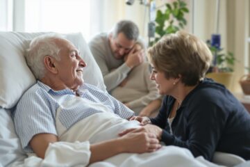 personne agee en fin de vie